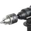 Close-up of a drill chuck attached to a drill. Podgląd zdjęcia produktu