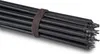 50x Altarkerzen schwarz Tropf- Rußfrei dünn L 15cm Premium Produktbild-Vorschau 1
