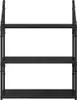 vidaXL Wandregal Wandhalterung Schwarz Eichen-Optik 60 x 21 Produktbild-Vorschau 5