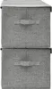vidaXL Scatole portaoggetti 2 pezzi in tessuto 50x30x25 cm Anteprima dell’immagine prodotto 7