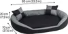 Hossi's Wholesale Hundebett waschbar mit Wendekissen, Produktbild-Vorschau 3