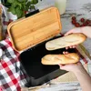 Kinghoff contenitore per il pane in bambù e acciaio 41160 Anteprima dell’immagine prodotto 7