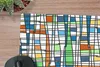MuchoWow® Mauspad Mousepad Muster - Linie - Weiß 30x30 cm - Produktbild-Vorschau 2
