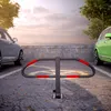 MONZANA® Parkplatzsperre 2 Schlüssel klappbar integriertes Produktbild-Vorschau 2