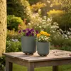 HowHomely | Bac à plantes avec pieds - Pot de fleurs - 21 x Voir les images du produit 11