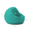 LUMALAND Sitzsack Drops (300 L) - In- & outdoor - Türkis Produktbild-Vorschau 13