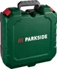 A green tool case with the Parkside logo on it. Produktbild-Vorschau