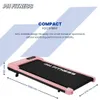 A pink treadmill is shown with dimensions and feature callouts. Náhľad obrázku produktu
