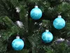 JACK 12x Glas Eislack Christbaumkugeln 6cm Thüringer Produktbild-Vorschau 1
