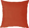 Kissenbezug 40x40 cm terracotta Struktur Leinenoptik Produktbild-Vorschau 1