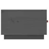 The Living Store Couchtisch Grau 60x53x35 cm Massivholz Produktbild-Vorschau 8