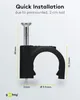 Goobay 64683 Kabelschede, 10 mm, zwart, 10 mm - Bevestiging Productafbeelding-voorbeeld 3