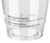 50x Trinkbecher 400ml + Deckel mit Halmstanzung aus PLA Produktbild-Vorschau 2