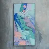 Leinwand Uhr Küche Wohnzimmer Bild Geräuschlos 30x60 Produktbild-Vorschau 2