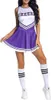 A woman is modeling a cheerleader costume. Produktbild-Vorschau