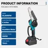 Súprava akumulátorových nožníc na konáre Drillpro 6 palcov Náhľad obrázku produktu 5