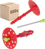 PROTEKTOR 500x Dämmstoffdübel Ø8x180mm mit Stahlnagel für Produktbild-Vorschau 1