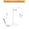 ZMH Tischlampe Vintage retro Nachttischlampe: Tischleuchte Produktbild-Vorschau 8