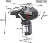 80 mm - Morsa da banco con ganasce di protezione | Morsa da Anteprima dell’immagine prodotto 3