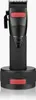 A black and red hair clipper on a charging stand. Produktbild-Vorschau