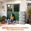 GARANTIA CUBUS serbatoio da giardino set completo 340 litri Anteprima dell’immagine prodotto 2