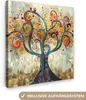MuchoWow® - Leinwandbilder - Baum - Kunst - Modern - Natur, Produktbild-Vorschau 1