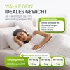 Juskys Gewichtsdecke 135x200 – weiß, schwere Therapiedecke Produktbild-Vorschau 4
