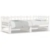 vidaXL Letto da giorno allungabile bianco 2x(90x200) cm in Anteprima dell’immagine prodotto 8