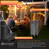 KESSER® Gasheizstrahler 4/8 kW Gas Piezozündung Heizung + Produktbild-Vorschau 5