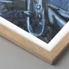 Gerahmtes Poster - Rahmen in heller Eiche - Saxophon Produktbild-Vorschau 2