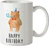 Mr. & Mrs. Panda Keramikbecher Bär Geburtstag - Weiß - Produktbild-Vorschau 1