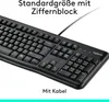 Logitech Desktop Set MK120 kabelgebunden schwarz Produktbild-Vorschau 14