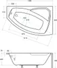 BADLAND Eckbadewanne Badewanne Rima RECHTS 140x90 mit Produktbild-Vorschau 11
