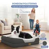 ELONEO Orthopedisch hondenbed, maat M - Grijs Productafbeelding-voorbeeld 9