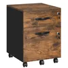VASAGLE Rollcontainer, abschließbar, Aktenschrank mit 2 Produktbild-Vorschau 2