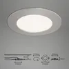 LED vestavné svítidlo BRILONER LEUCHTEN FLAT IN, 8 W, 800 Náhled obrázku produktu 6