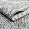 Teppich Outdoor Wetterfest - Grau - Wendeteppich - 120x170 Produktbild-Vorschau 4