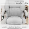 tectake® Bürostuhl Jillien 360° drehbar, stufenlos Produktbild-Vorschau 8