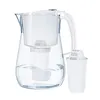 A clear studio shot of a water filter pitcher and an extra filter cartridge, set against a white background. Podgląd zdjęcia produktu