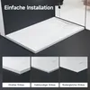 HOROW Piatto doccia rettangolare bianco strutturato con Anteprima dell’immagine prodotto 2