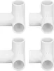 10PCS 3 Way Pipe Fittings PVC Plastový pravý úhel Tee Náhled obrázku produktu 4