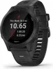 A black Garmin Forerunner 955 smartwatch is displayed on a black background, showing its screen with running statistics. Náhled obrázku produktu