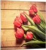 Bilder auf glas - Tulpen Blumenstrauß Sommer Garten - Produktbild-Vorschau 1