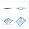 Sacchetti per popcorn Relaxdays, set da 48 pezzi, a righe, Anteprima dell’immagine prodotto 6