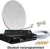Digitale Satanlage Komplettset 60cm Sat-Schüssel Spiegel Produktbild-Vorschau 1