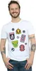 Marvel - "Avengers" T-Shirt für Herren BI43506 (M) (Weiß) Produktbild-Vorschau 3