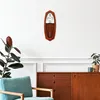 MPM-Quality Imnium Pendeluhr Holz Braun 22 x 58 cm Produktbild-Vorschau 8