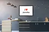 MuchoWow® Gerahmtes Poster Ich liebe - Jennifer - Mädchen Produktbild-Vorschau 5