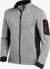 Strick-Fleece-Jacke CHRISTOPH, grau-schwarz, Gr.M Produktbild-Vorschau 1