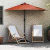 vidaXL Parasol de jardin terre cuite 294 x 150 x 223 cm Voir les images du produit 2